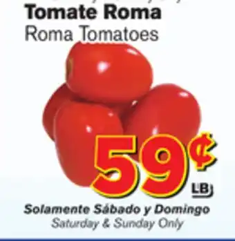 El Super Fresh Roma Tomatoes offer