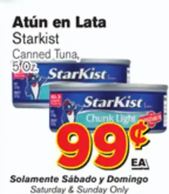 El Super Fresh Starkist Canned Tuna offer