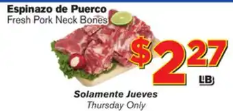 El Super Fresh Fresh Pork Neck Bones offer