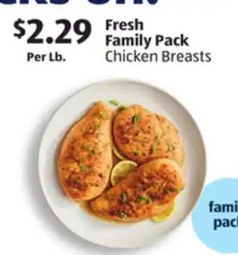 Aldi Fresh Family Pack Chicken Breasts offer