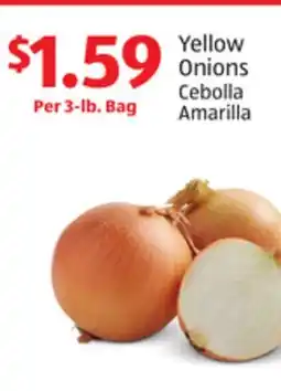 Aldi Yellow Onions offer