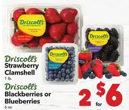 Vallarta Supermarkets Driscoll's Strawberry Clamshell offer