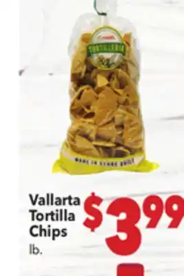 Vallarta Supermarkets Vallarta Tortilla Chips offer