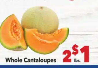 Vallarta Supermarkets Whole Cantaloupes offer