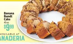 Vallarta Supermarkets Banana Bundt Cake offer