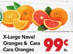 Vallarta Supermarkets X - Large Navel Oranges & Cara Cara Oranges offer