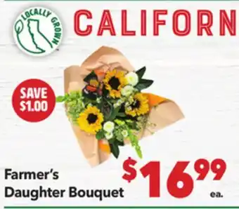 Vallarta Supermarkets Farmer's Daughter Bouquet offer