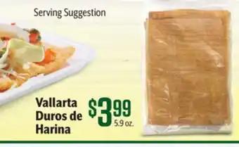 Vallarta Supermarkets Vallarta Duros de Harina offer