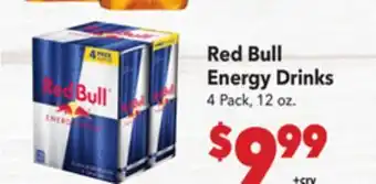 Vallarta Supermarkets Red Bull Energy Drinks offer