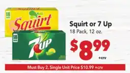 Vallarta Supermarkets Squirt or 7 Up offer