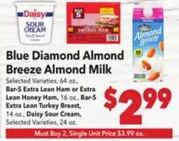 Vallarta Supermarkets Blue Diamond Almond Breeze Almond Milk offer