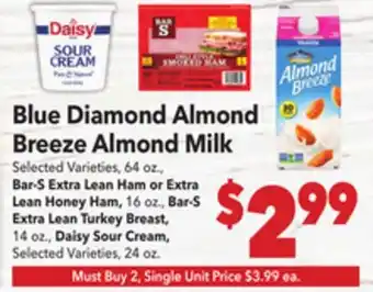 Vallarta Supermarkets Blue Diamond Almond Breeze Almond Milk offer