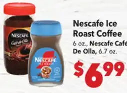 Vallarta Supermarkets Nescafe Ice Roast Coffee offer