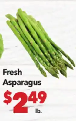 Vallarta Supermarkets Fresh Asparagus offer