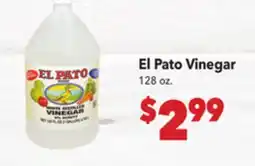 Vallarta Supermarkets El Pato Vinegar offer