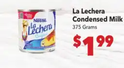 Vallarta Supermarkets La Lechera Condensed Milk offer