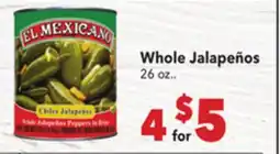 Vallarta Supermarkets Whole Jalapeños offer