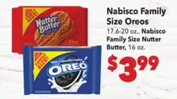 Vallarta Supermarkets Nabisco Family Size Oreos offer