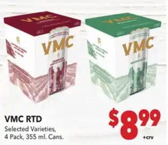 Vallarta Supermarkets VMC RTD offer