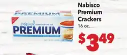 Vallarta Supermarkets Nabisco Premium Crackers offer