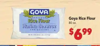 Vallarta Supermarkets Goya Rice Flour offer