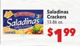 Vallarta Supermarkets Saladinas Crackers offer