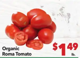 Vallarta Supermarkets Organic Roma Tomato offer