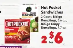 Vallarta Supermarkets Hot Pocket Sandwiches offer