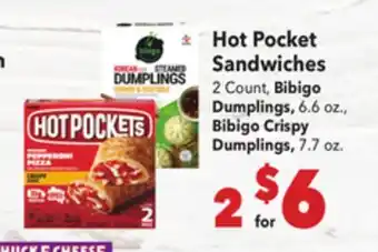 Vallarta Supermarkets Hot Pocket Sandwiches offer