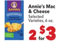 Vallarta Supermarkets Annie's Mac & Cheese offer