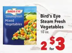 Vallarta Supermarkets Bird's Eye Steam Fresh Vegetables offer