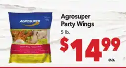 Vallarta Supermarkets Agrosuper Party Wings offer