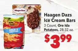 Vallarta Supermarkets Haagen Dazs Ice Cream Bars offer