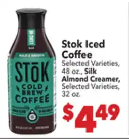 Vallarta Supermarkets Stok Iced Coffee offer