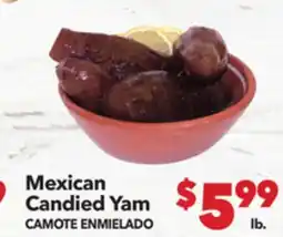 Vallarta Supermarkets Mexican Candied Yam / CAMOTE ENMIELADO offer