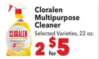 Vallarta Supermarkets Cloralen Multipurpose Cleaner offer