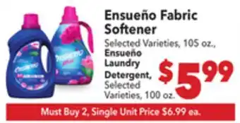 Vallarta Supermarkets Ensueño Fabric Softener offer