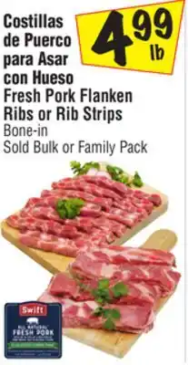 El Super Fresh Pork Flanken Ribs or Rib Strips offer