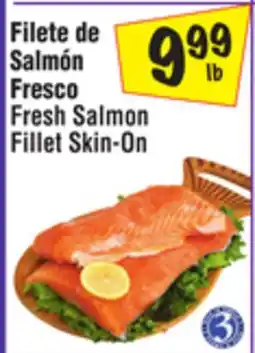 El Super Fresh Salmon Fillet Skin-On offer