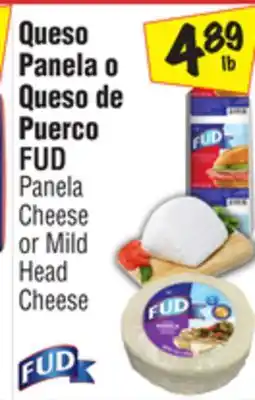 El Super FUD Panela Cheese or Mild Head Cheese offer