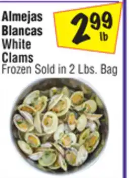 El Super White Clams offer