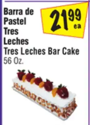 El Super Tres Leches Bar Cake offer