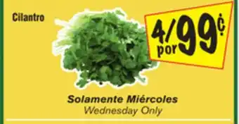 El Super Cilantro offer