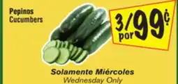 El Super Cucumbers offer