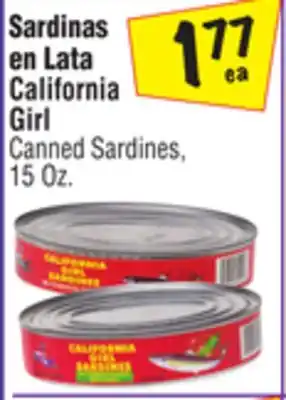 El Super California Girl Canned Sardines offer