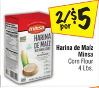 El Super Minsa Corn Flour offer