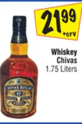 El Super Whiskey Chivas offer