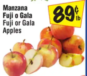 El Super Fuji or Gala Apples offer