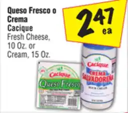 El Super Fresh Cheese Fresh Cheese, 10 Oz. Cream, 15 Oz offer