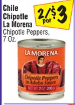 El Super La Morena Chipotle Peppers offer